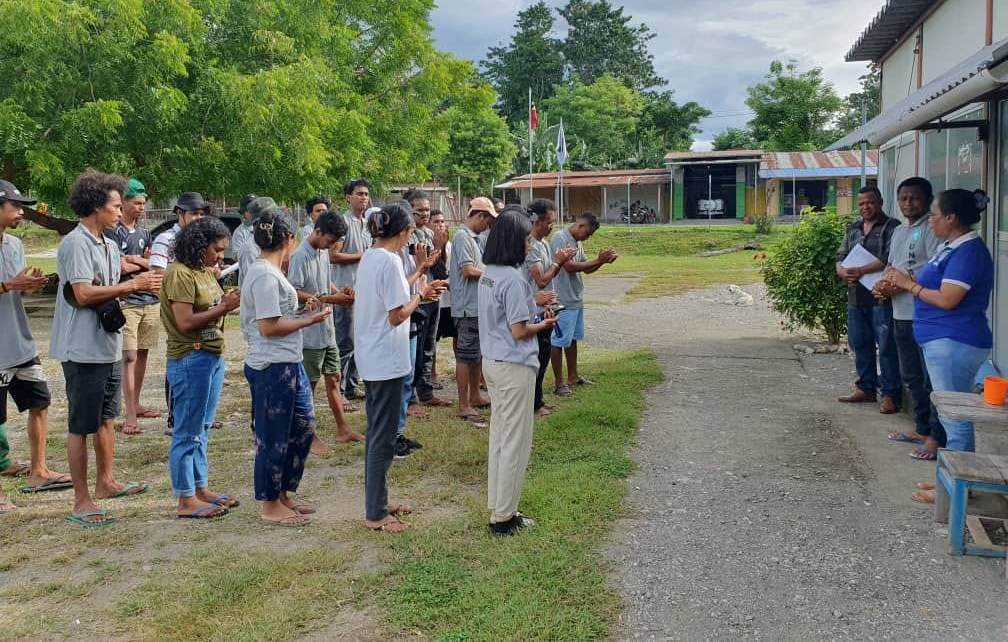 ESTUDANTE FKULDADE ENJENARIA ABERTURA TP IHA KAMPUS RAMU UNPAZ COVALIMA