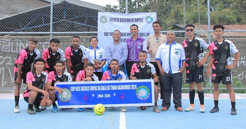 UNPAZ ABERTURA JOGU FUTSAL HODI SELEBRA EZISTENSIA UNPAZ BA DALA XX