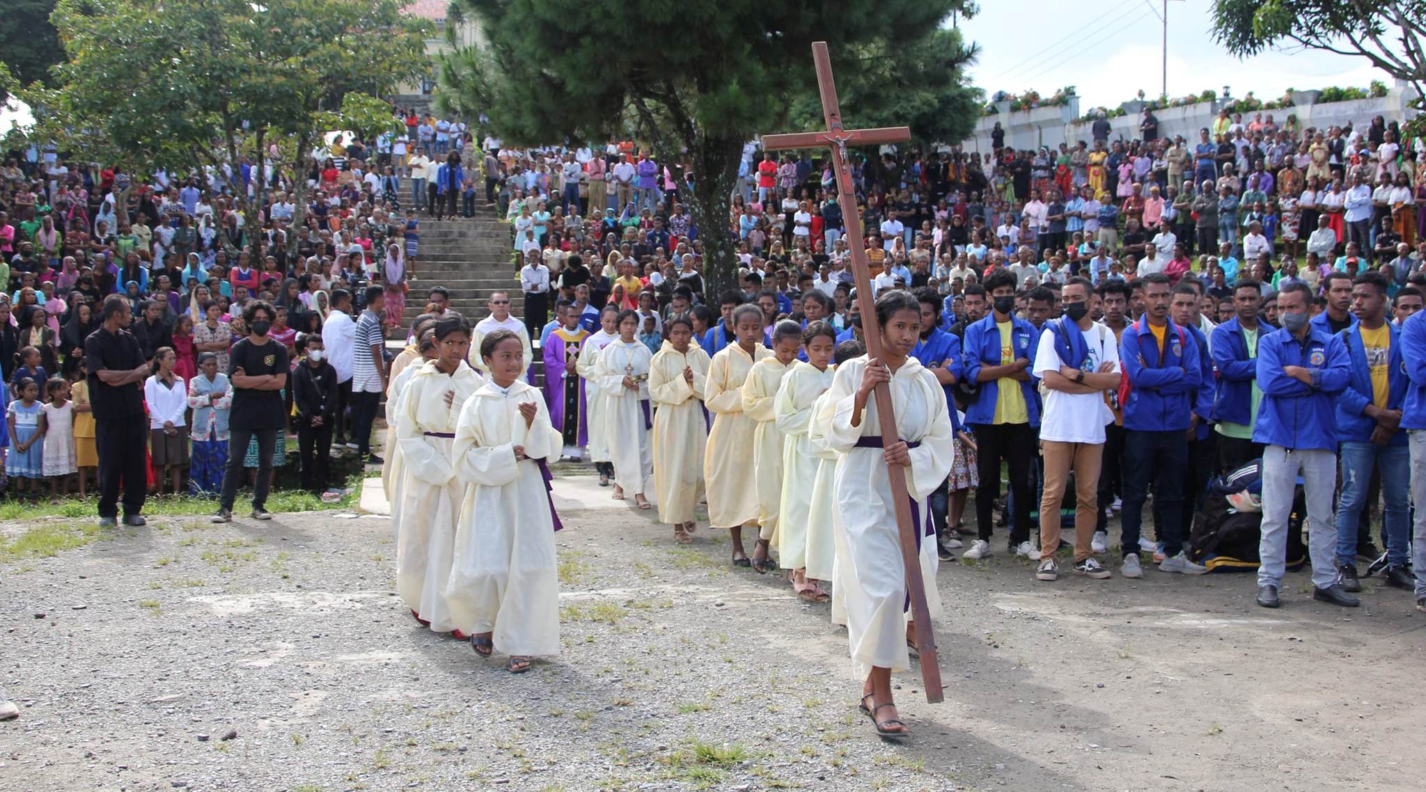 UNPAZ RESPONSABILIZA MISSA DOMINGU IHA PAROKIA LETE-FOHO