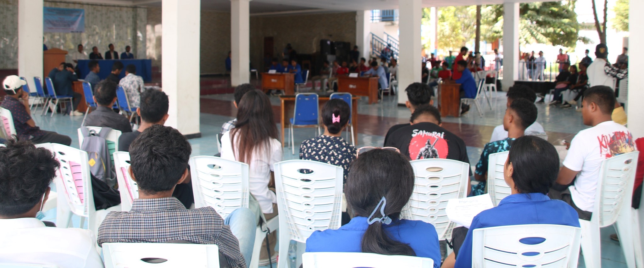 UNPAZ REALIZA ATIVIDADE TALKSHOW AKADEMIKU HODI KOMBATE DROGA IHA TIMOR-LESTE