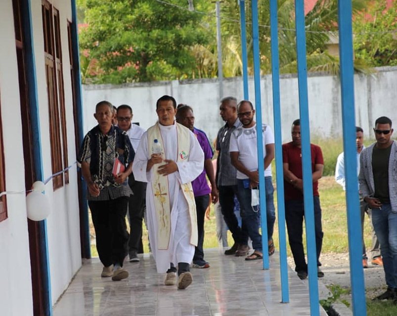 UNPAZ RAMO COVALIMA REALIZA NATAL HAMOTUK NOMOS INAGURA EDIFISIU FOUN